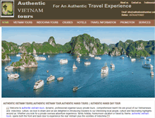 Tablet Screenshot of indochinaclassictravel.com